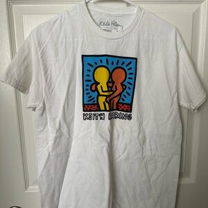 Keith Haring White Graphic Tee - Short Sleeve